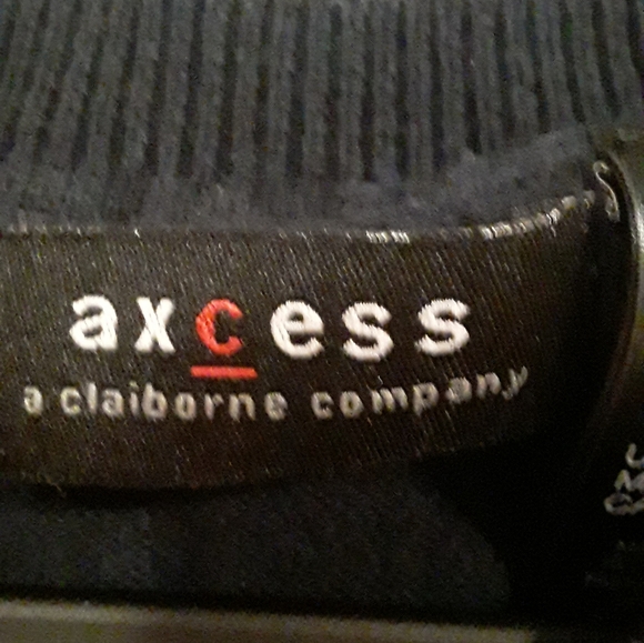 Liz Claiborne Axcess Unisex Plaid Vneck Vest - Picture 5 of 7